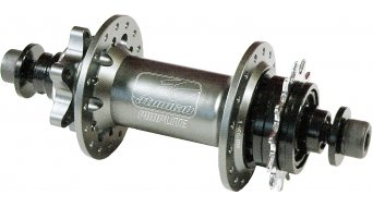 Atomlab Pimplite Dirt Jump singlespeed disc rear wheel hub 32H 10x135mm screw-in-axle grey 