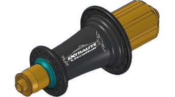 Extralite UltraRear SM HR-Nabe negro/a, 135mm, 159g!! Extralite UltraRear SM HR-Nabe negro/a, 135mm, 159g!!