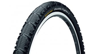 Continental Double Fighter II Sport wire bead tire 50-559 (26x1.90) black 3/66tpi Continental Double Fighter II Sport wire bead tire 50-559 (26x1.90) black 3/66tpi