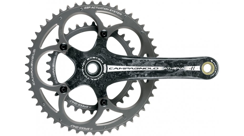 Campagnolo Athena carbon CT 11speed crankset 50/34 170mm Fc10At040C