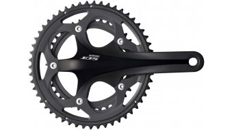 Shimano 105 crank set 53-39T without bearing cap FC-5700 (RETAIL pack) Shimano 105 crank set 53-39T without bearing cap FC-5700 (RETAIL pack)
