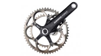 SRAM Force compact crank kit 172.5mm 50/36 tooth 2009 SRAM Force compact crank kit 172.5mm 50/36 tooth 2009