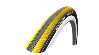 Schwalbe Lugano PunctureProtection cubierta alambre 23-622 (700x23C) Silica-Compound amarillo stripes Mod. 2012 Schwalbe Lugano PunctureProtection cubierta alambre 23-622 (700x23C) Silica-Compound amarillo stripes Mod. 2012