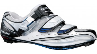 Shimano SH-R190 road bike competition-shoes pearl white/blue 2011