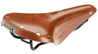 Brooks B17 Standard Herren Sattel honigfarben Stahl-Gestell 
