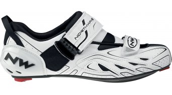 Northwave Tribute Triathlon shoes white/black Northwave Tribute Triathlon shoes white/black