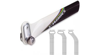 Specialized S-Works Transition Carbon Sattelstütze Standard Setback carbon/white Specialized S-Works Transition Carbon Sattelstütze Standard Setback carbon/white