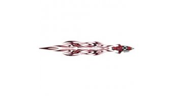 Troy Lee Designs Sky Rockets Aufkleber red Troy Lee Designs Sky Rockets Aufkleber red