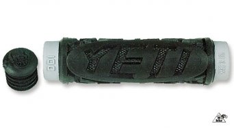ODI Yeti Hardcore puños negro/gris 120mm, 2-componentes puño tipo Cratón ODI Yeti Hardcore puños negro/gris 120mm, 2-componentes puño tipo Cratón
