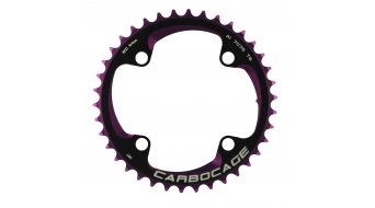 Carbocage Chain Ring Set 4 fori (104mm) incl.. 4 viti per corone Carbocage Chain Ring Set 4 fori (104mm) incl.. 4 viti per corone