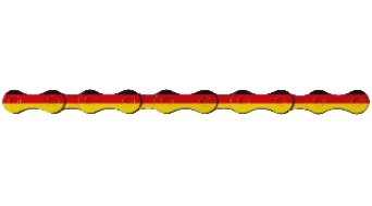 KMC X9 Germany chain bikechain 9-speed 110- link black/red/yellow (for MTB, road bike, Cyclocross, trekking ) KMC X9 Germany chain bikechain 9-speed 110- link black/red/yellow (for MTB, road bike, Cyclocross, trekking )