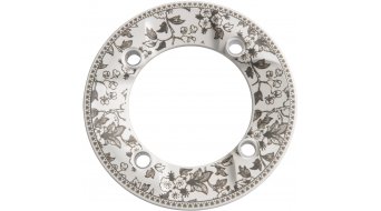 Truvativ RockGuard Rockring 4-Arm (104mm) weiß + Blumenmuster Truvativ RockGuard Rockring 4-Arm (104mm) weiß + Blumenmuster