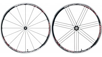 Campagnolo Zonda 2-Way Fit zapletená kola Shimano 8/9/10f černá pro plášť drát & bezdušové WH10-ZO2FRXB Campagnolo Zonda 2-Way Fit zapletená kola Shimano 8/9/10f černá pro plášť drát & bezdušové WH10-ZO2FRXB