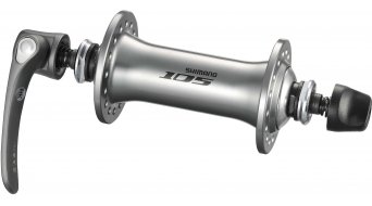 Shimano 105 buje rueda delantera 36h color plata HB-5700 Shimano 105 buje rueda delantera 36h color plata HB-5700