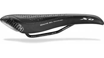 Selle Italia XO Genuine Gel Sattel FEC-Alu-Gestell schwarz Selle Italia XO Genuine Gel Sattel FEC-Alu-Gestell schwarz