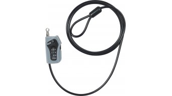 Abus Combiloop 205 kolozámek kabel, lanko-/Zahlenzámek 200cm-dlouhý black Abus Combiloop 205 kolozámek kabel, lanko-/Zahlenzámek 200cm-dlouhý black