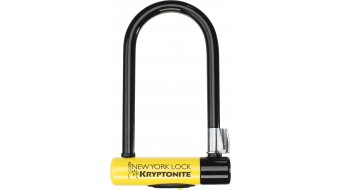 Kryptonite New York Lock 标准 10厘米 x 10厘米 U型挂锁 含有Flex车架固定件 Kryptonite New York Lock 标准 10厘米 x 10厘米 U型挂锁 含有Flex车架固定件