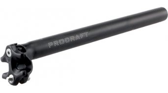 Procraft Superlight Alu Sattelstütze 350mm lang, schwarz Procraft Superlight Alu Sattelstütze 350mm lang, schwarz