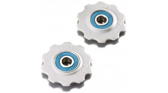 Tacx polea de cambio trasero Shimano 7-/8-velocidades/Campa 8-/9-/10-velocidades 10 Zähne cerámica-rodamiento T4025 Tacx polea de cambio trasero Shimano 7-/8-velocidades/Campa 8-/9-/10-velocidades 10 Zähne cerámica-rodamiento T4025