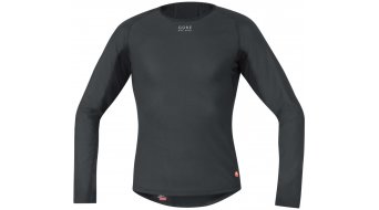 GORE Bike Wear Base Layer Windstopper® Thermo Unterhemd langarm Herren Gr. S black GORE Bike Wear Base Layer Windstopper® Thermo Unterhemd langarm Herren Gr. S black