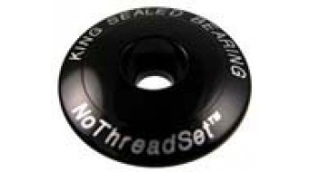 Chris King NoThreadSet Ahead Kappe 1 Sotto Voce-Logo black Chris King NoThreadSet Ahead Kappe 1 Sotto Voce-Logo black