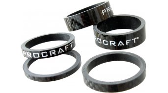 Procraft Spacer carbone set 1 1/8" carbone, 1 x 3mm, 2 x 5mm, 2 x 10mm Procraft Spacer carbone set 1 1/8" carbone, 1 x 3mm, 2 x 5mm, 2 x 10mm