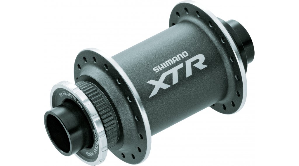 shimano xtr 前轮碟刹花鼓 36孔 center-lock 适用于 20mm 轴 hb-m976
