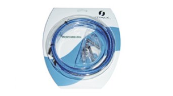 Storck Jagwire Road cable de freno/cambio-juego speed azul, incl. carbono tornillo de ajusten y carbono Hülsen Storck Jagwire Road cable de freno/cambio-juego speed azul, incl. carbono tornillo de ajusten y carbono Hülsen